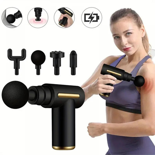 Fascia Gun Muscle Relaxation Massager Electric Vibration Massage Gun Professional Grade Neck Membrane Gun 2025