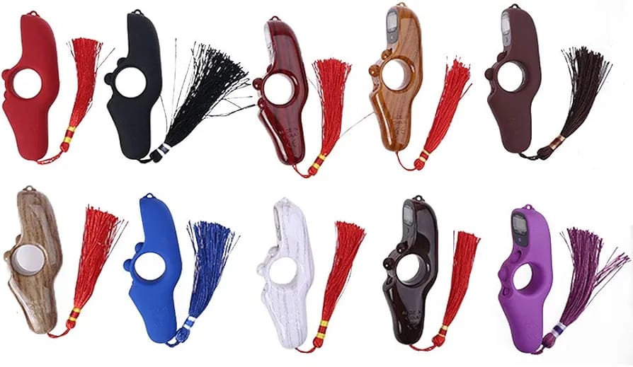 Finger Counter-Islamic Tasbih Bead Digital Finger Rotating Prayer Beads with Digital Counter Counter for Prayer Islamic Tasbih Muslim